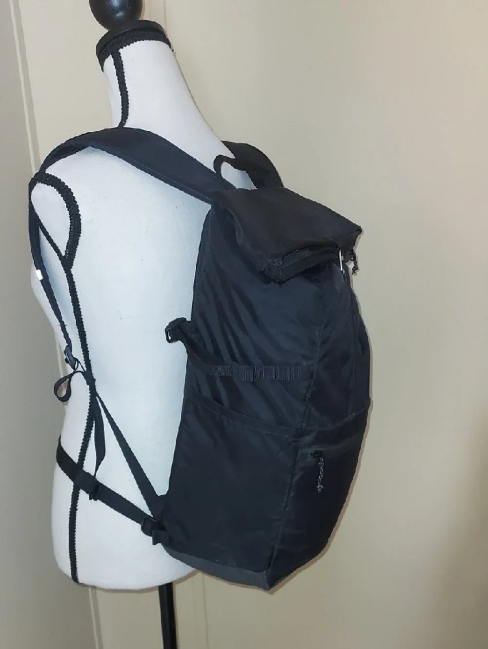 Fjallraven Black High Coast Foldsack 24 Backpack